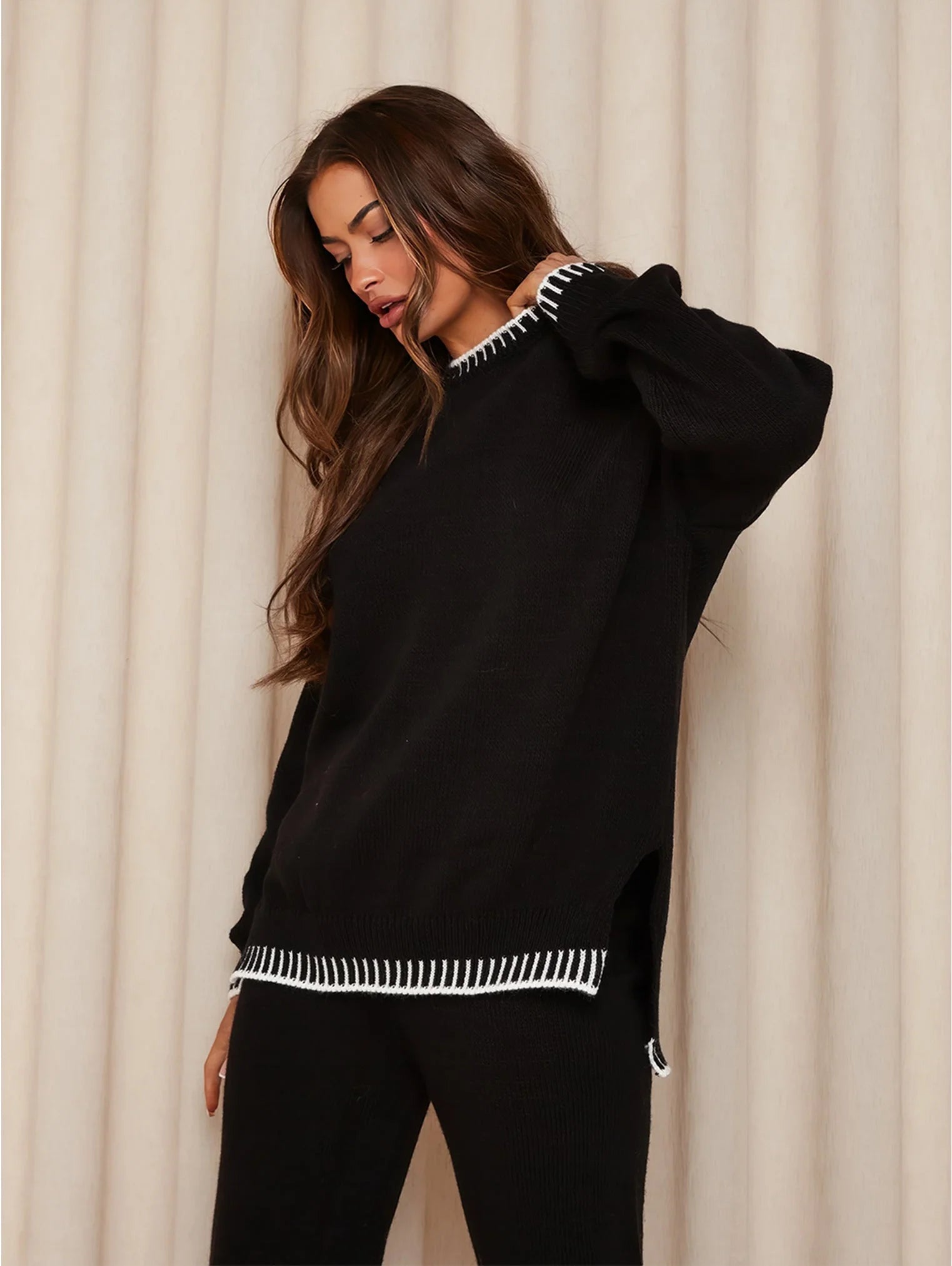 Nora cozy set - Black